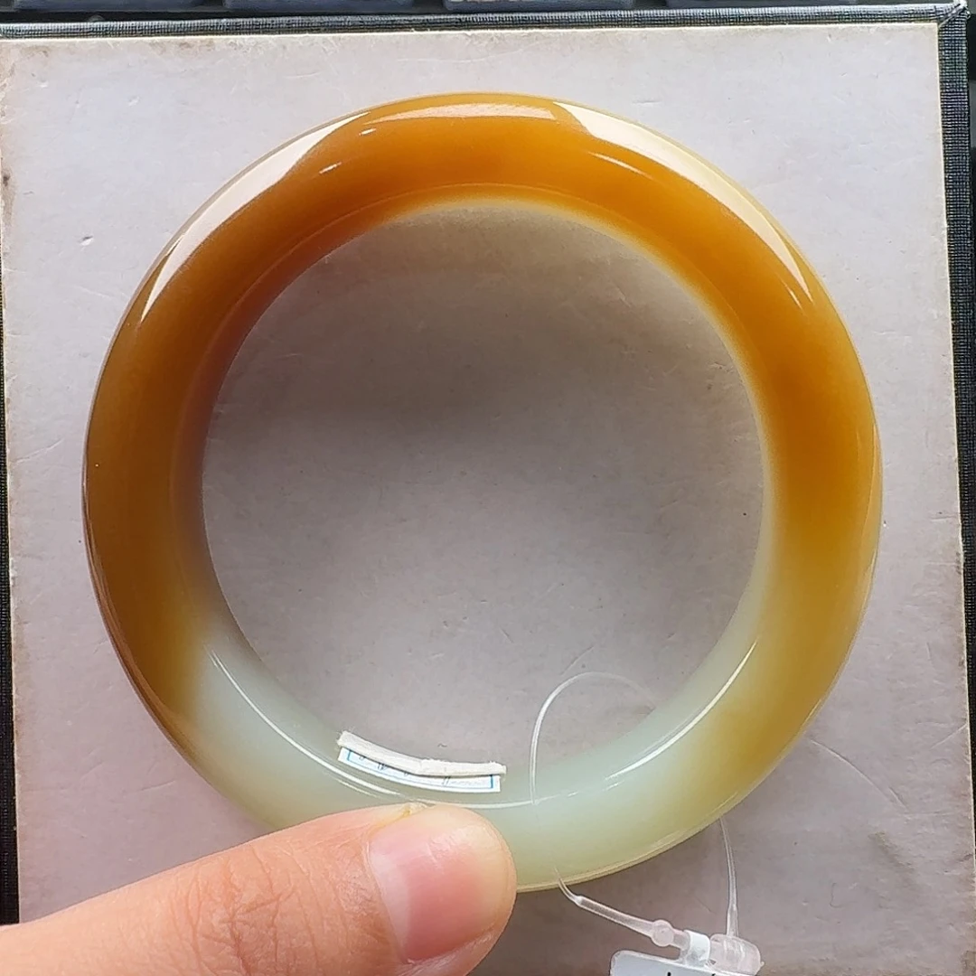 未镶嵌手镯和田玉55.1