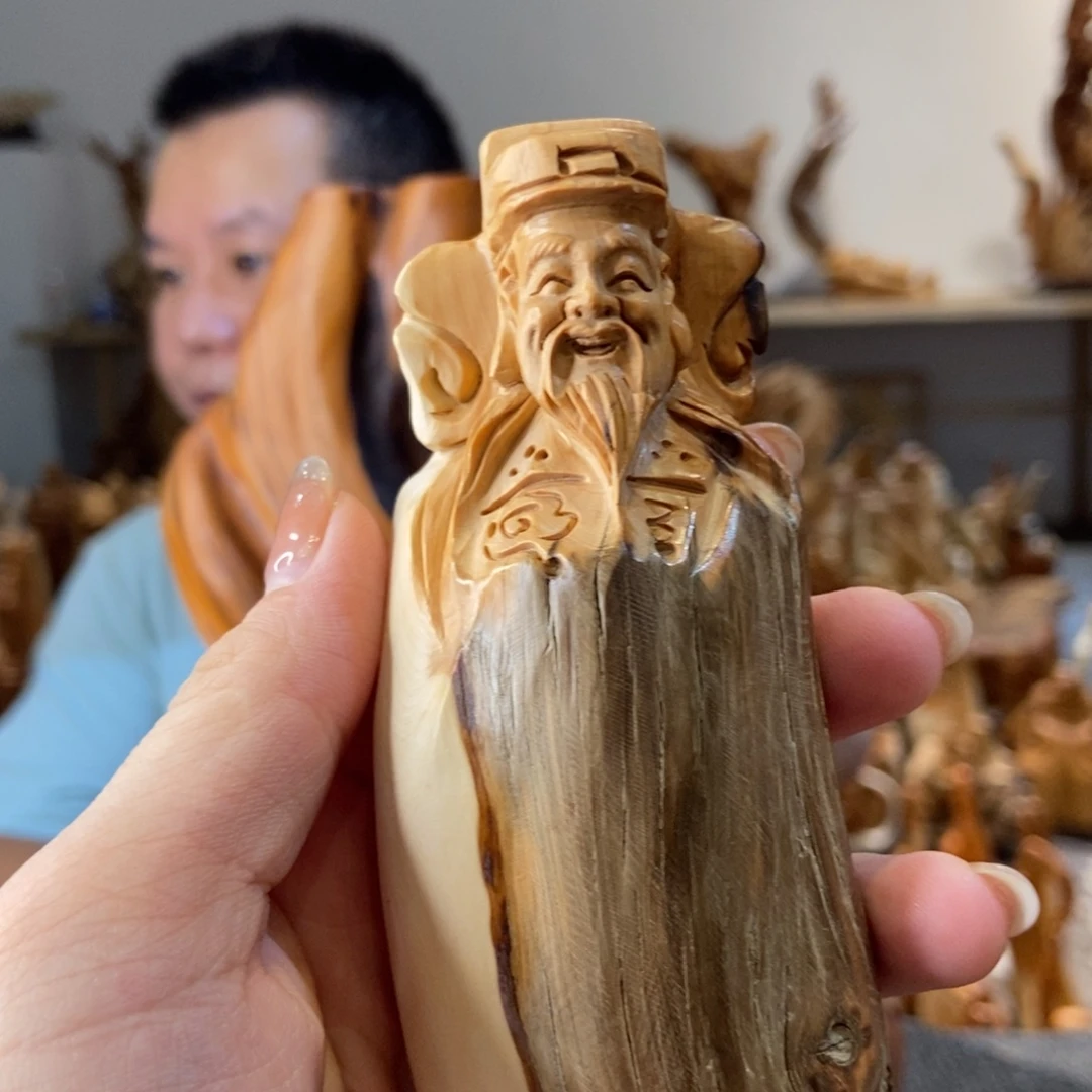柏木（崖柏）太行崖柏根雕摆件