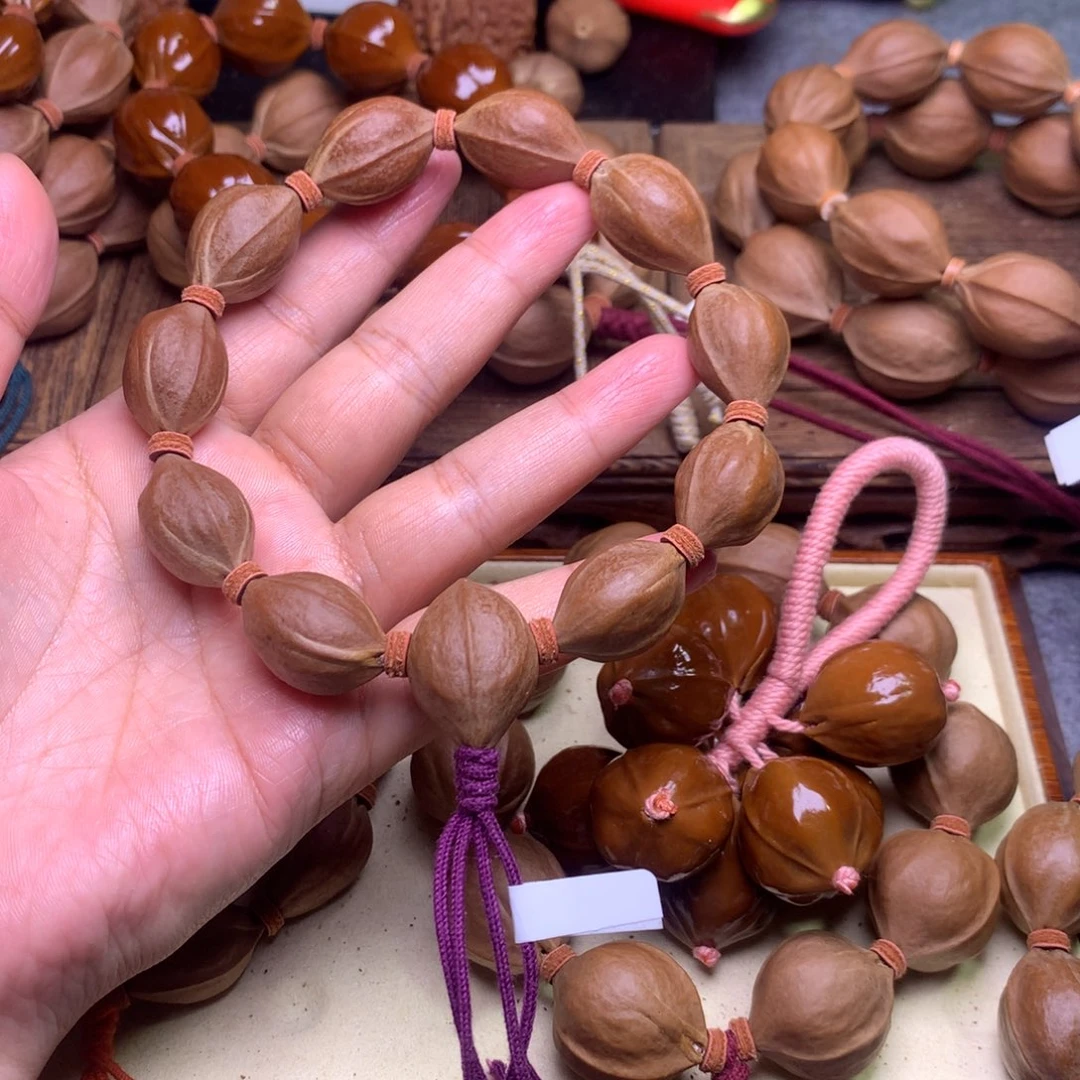 橄榄核手串/手链梅林铁核1524带三通