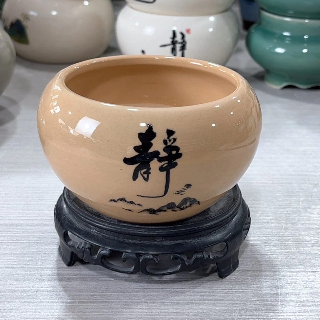 口  8/7陶瓷绿植多肉微瑕花盆