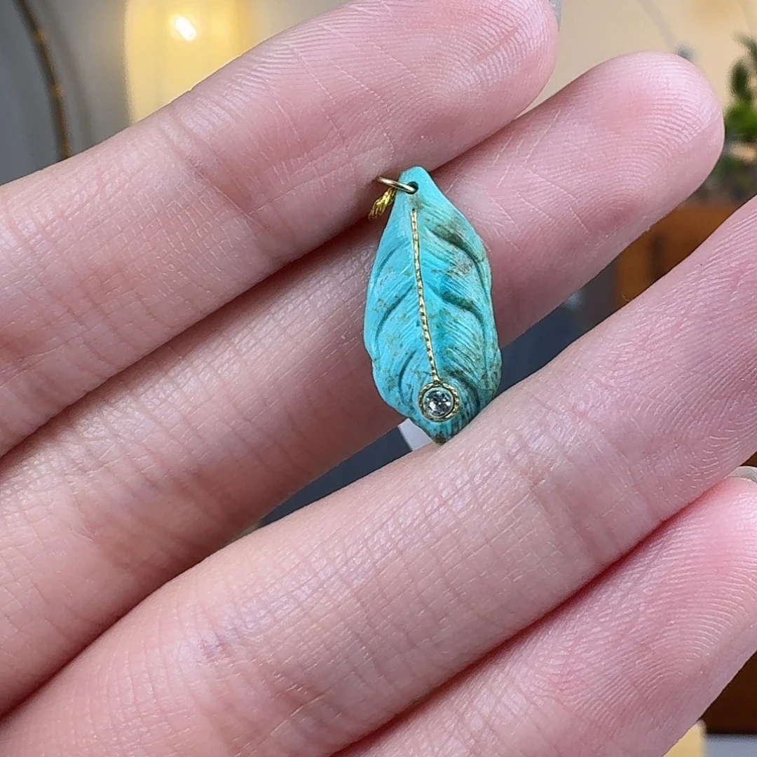 绿松石未镶嵌珠宝奇石