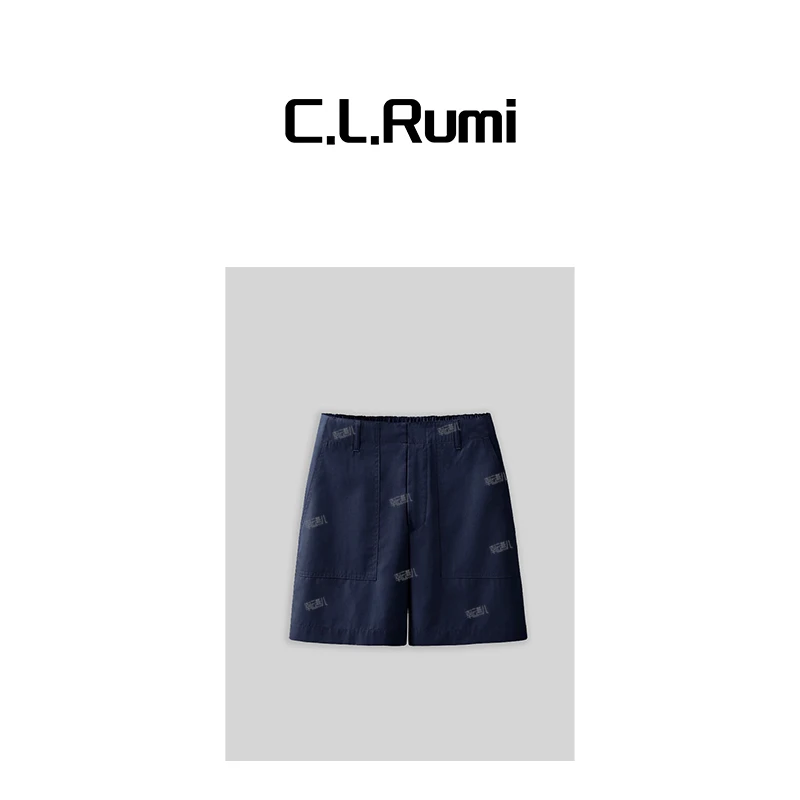 【Rumi时装】“百慕大短款”25春夏薄款休闲舒适百搭休闲短裤5011kz