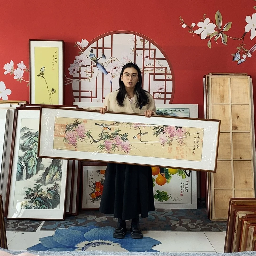 国画手写手绘47✖️162国画作品