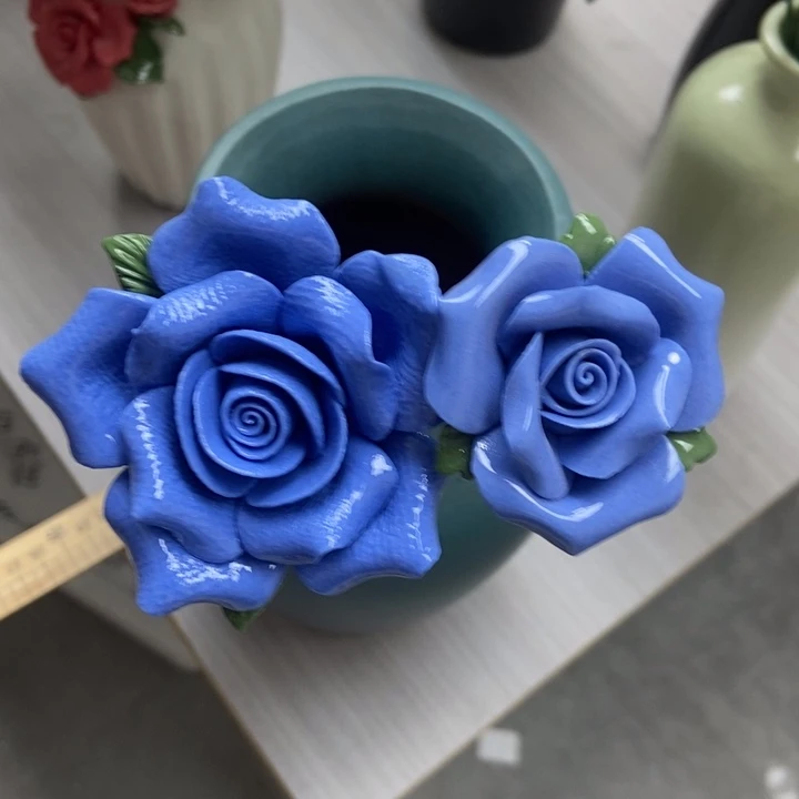 陶瓷手工制作陶瓷花