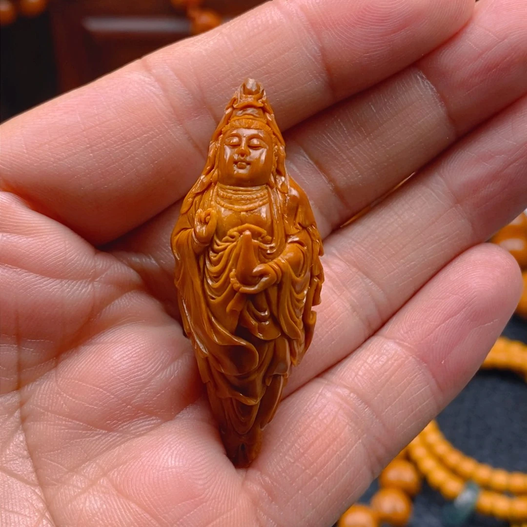 橄榄核手串/手链曹华老师2.1×4.7净瓶观音