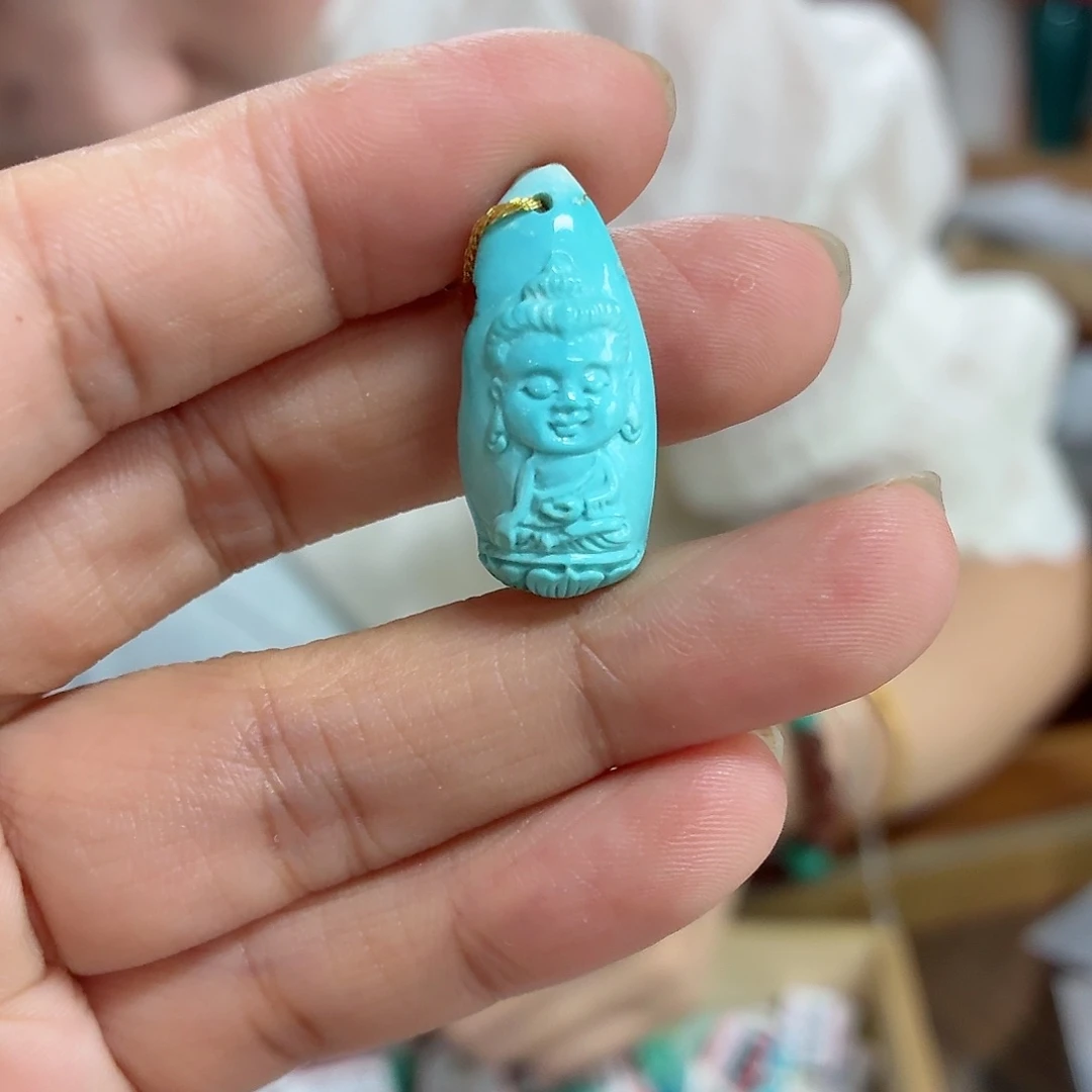 未镶嵌绿松石珠宝奇石