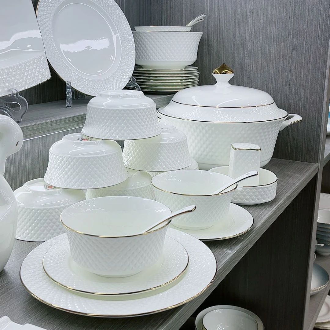 瓷G*L景德镇钻雅陶瓷餐具