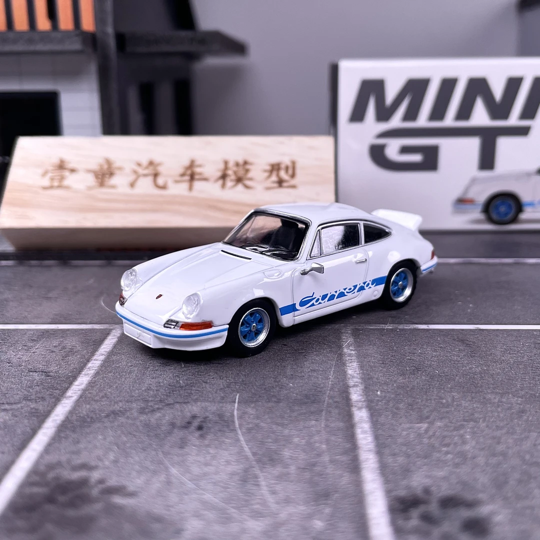 【壹童现货】MINIGT 1:64 保时捷911卡雷拉RS2.7 715号 合金车模