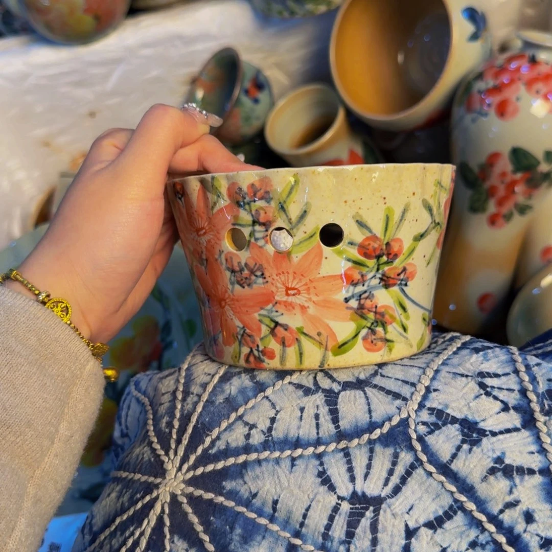 瓷片景德镇陶瓷手工手绘