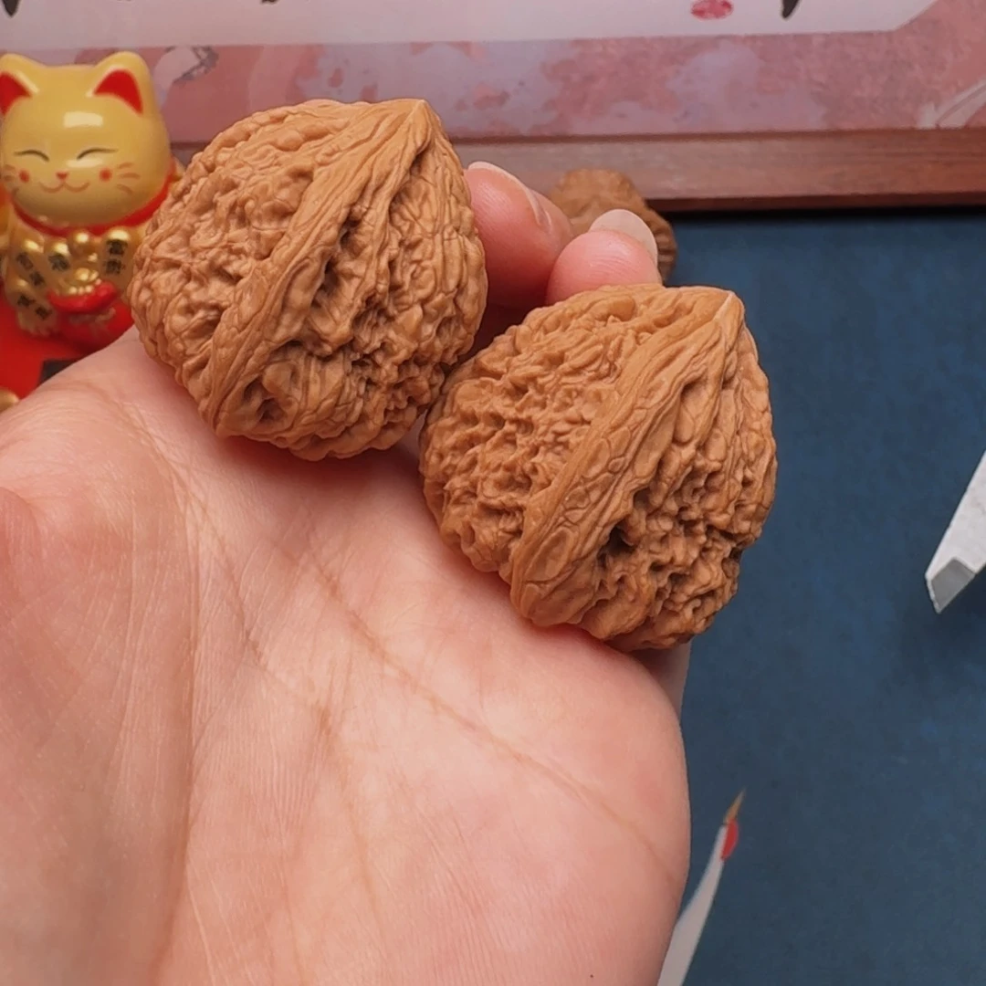 文玩核桃把件3全品36南疆石