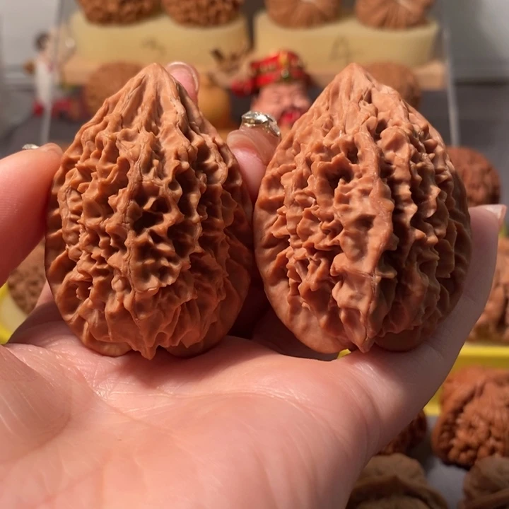 文玩核桃吊坠41招财鼠