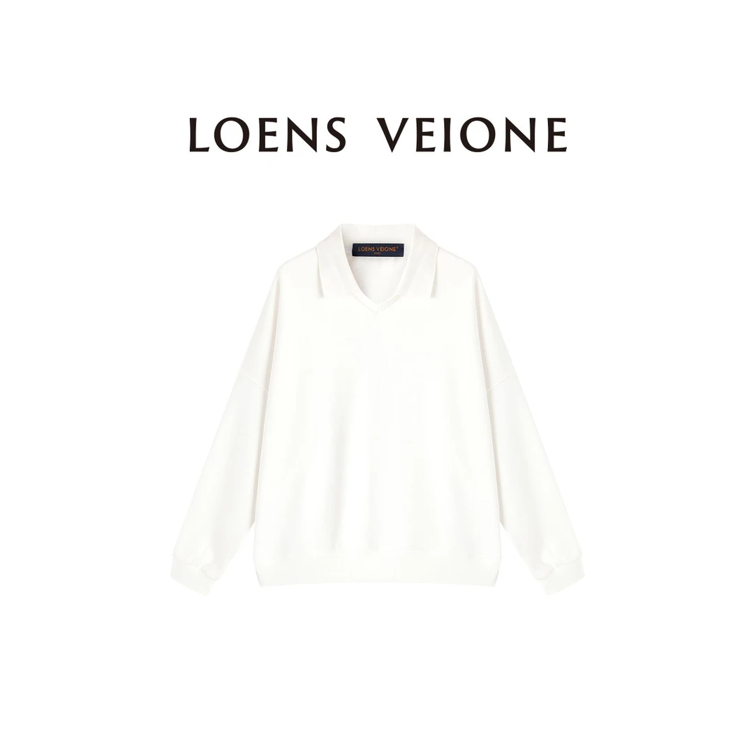 LOENS VEIONE/罗拉 美式套头复古质感上衣24CVCA0236N