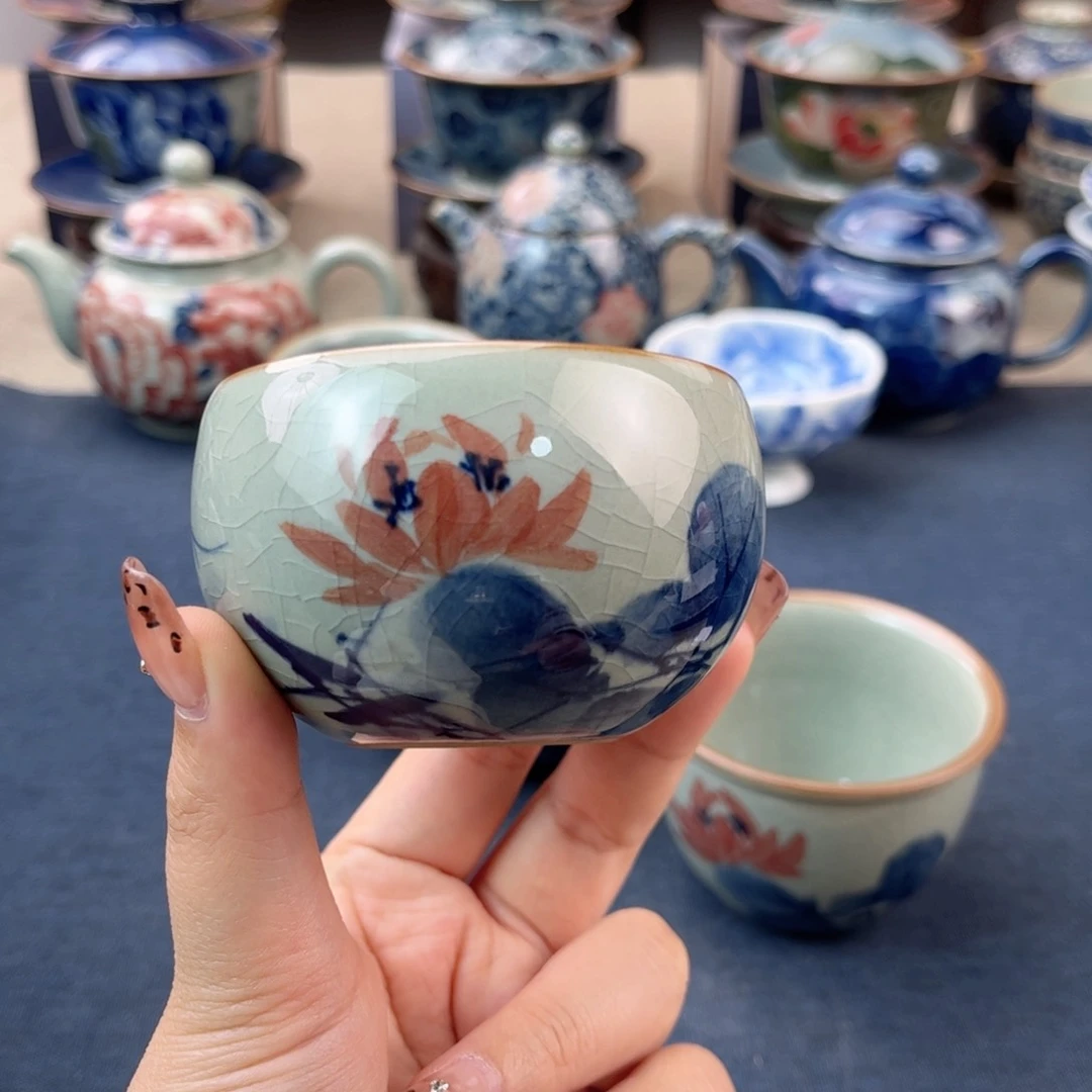 杯景德镇陶瓷杯子