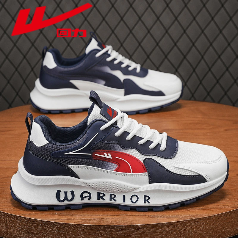 回力男鞋春季新款青少年潮流百搭运动鞋男士厚底增高耐磨休闲潮鞋