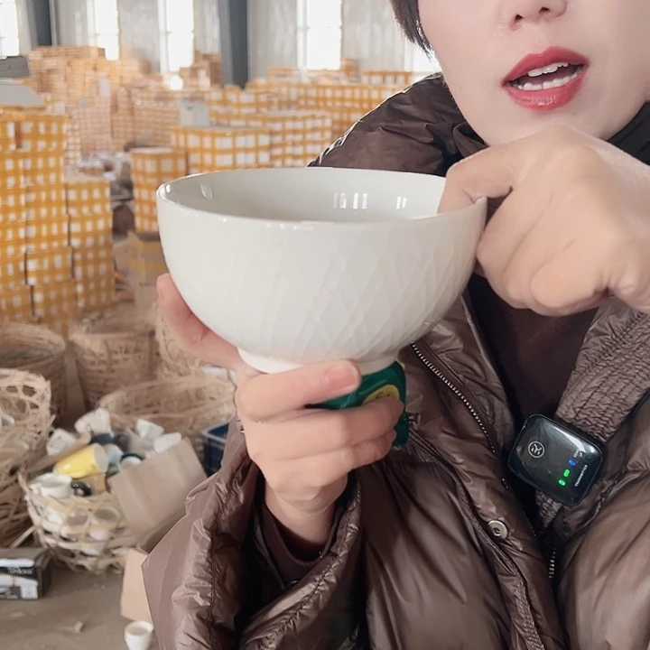 搪瓷6英寸面碗4个破损包赔不补发