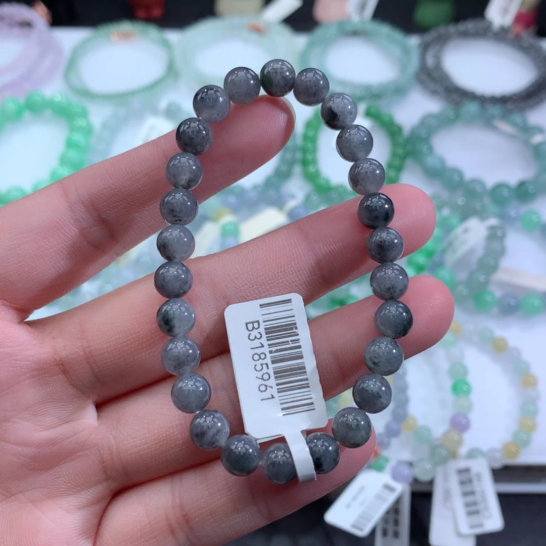 翡翠手链未镶嵌天然