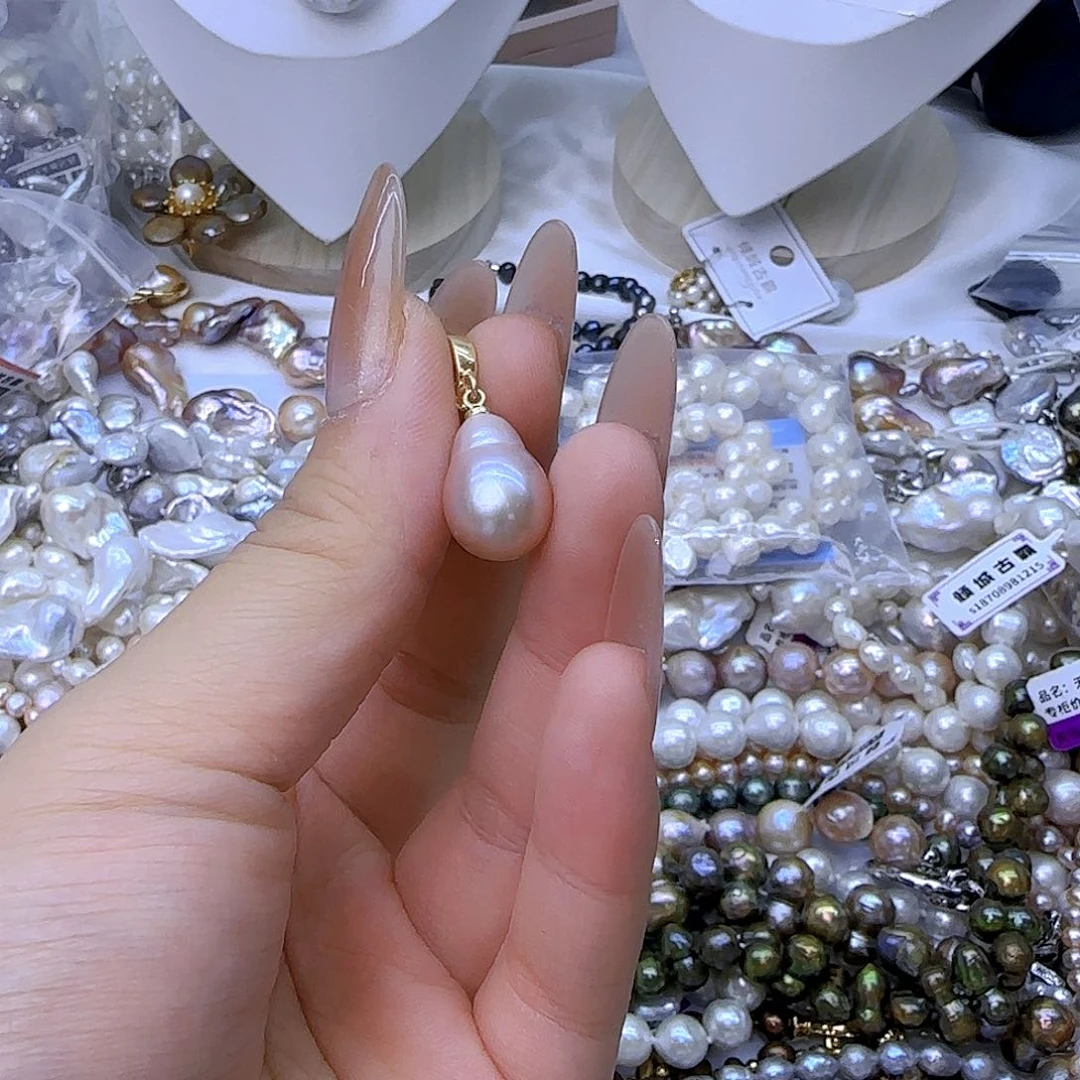 银S925镶嵌890淡水珍珠