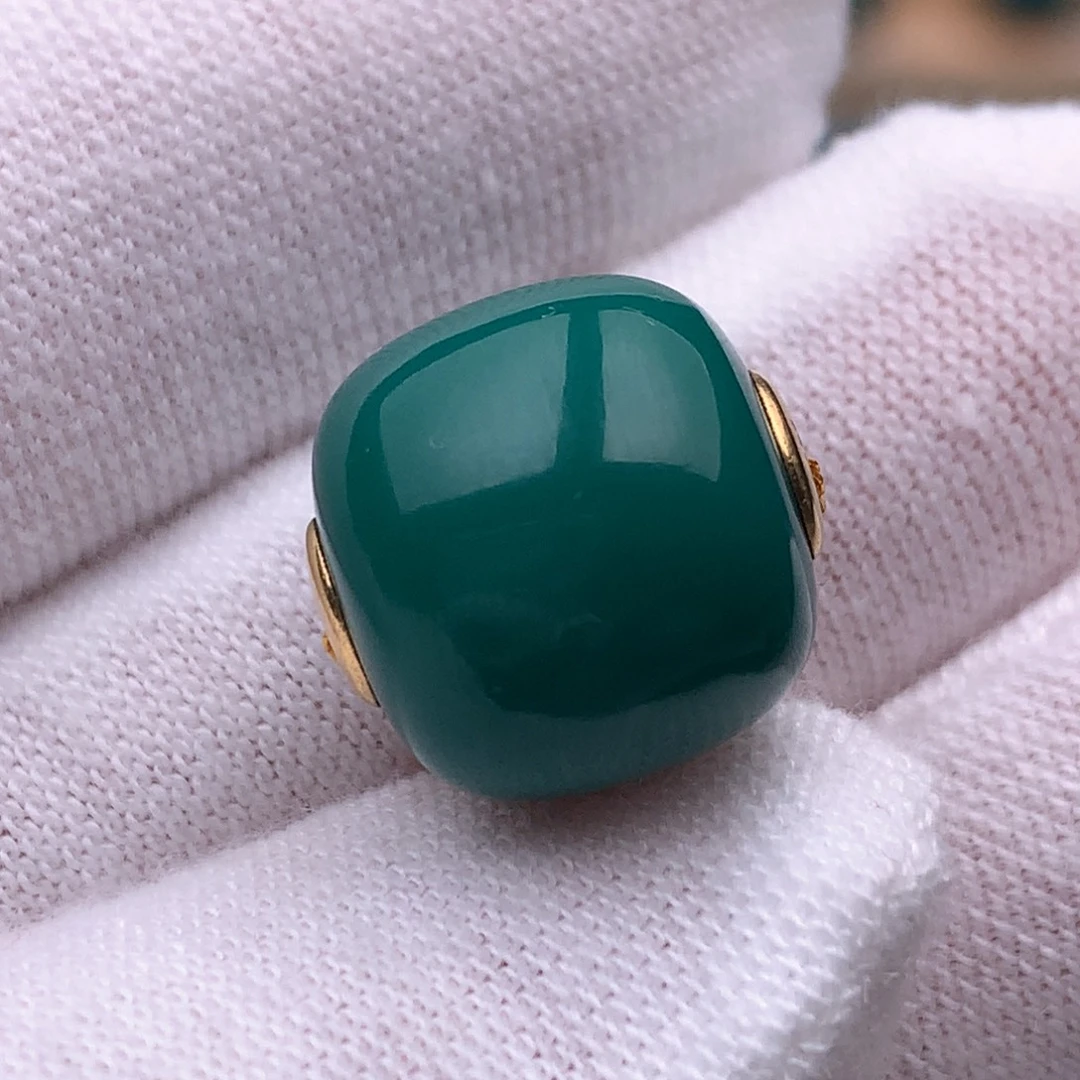 绿松石未镶嵌珠宝奇石13.3mm