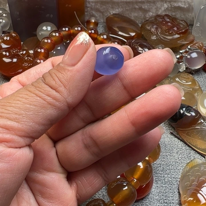 玛瑙/玉髓手链合金呆*