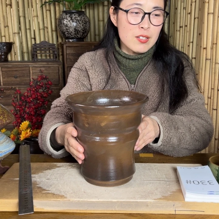 紫砂花盆色差瑕疵3300000000