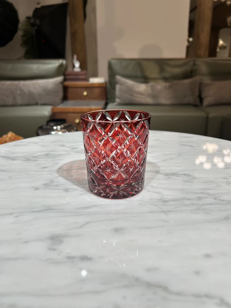 【水晶杯】新中式茶具纯手工极简送礼水晶琉璃摆件复古复古