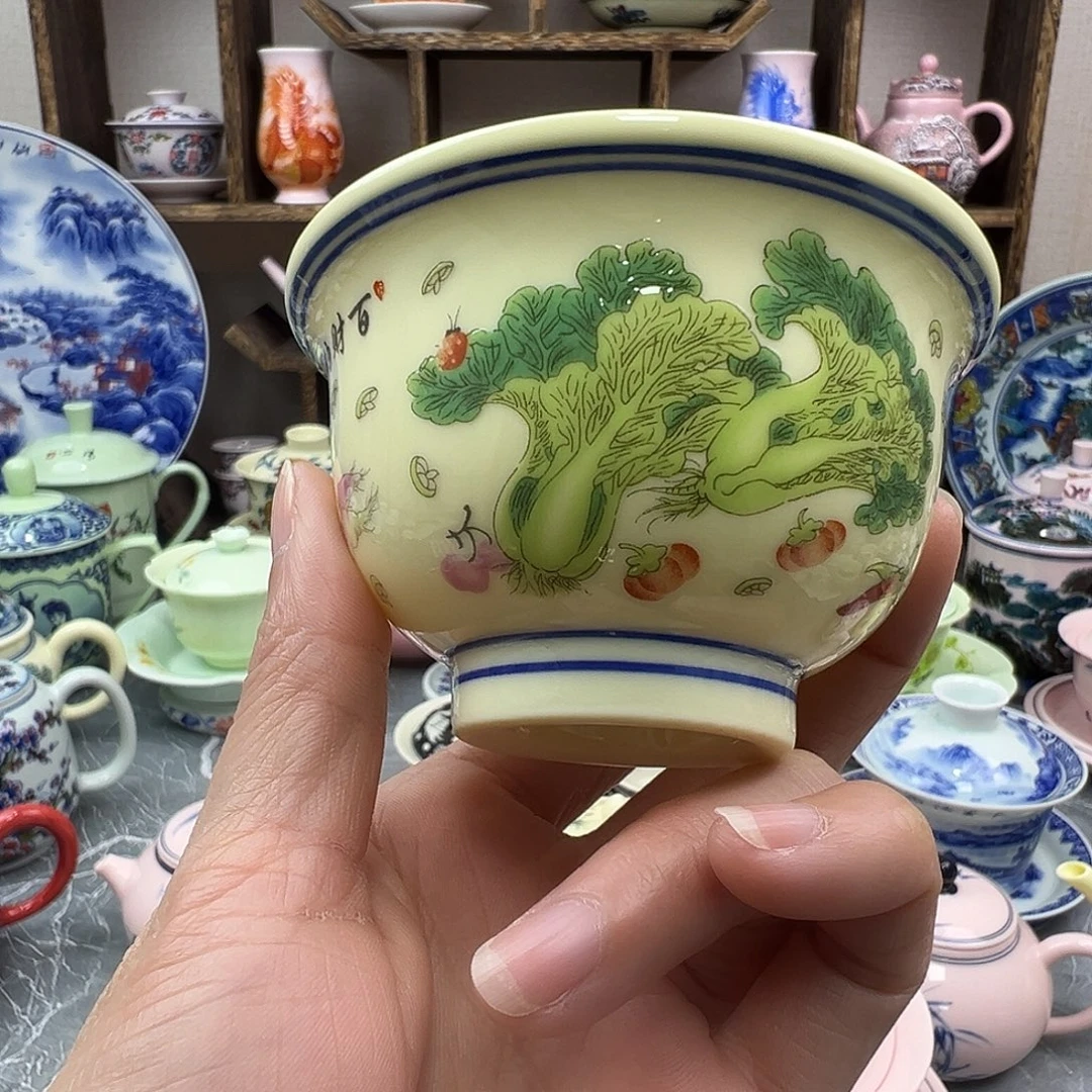 摆件陶景德镇陶瓷567老厂瓷8