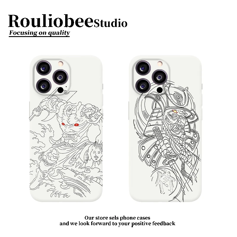 BANCA刑天教鬼武士适用苹果17/16手机壳华为oppo小米15vivo