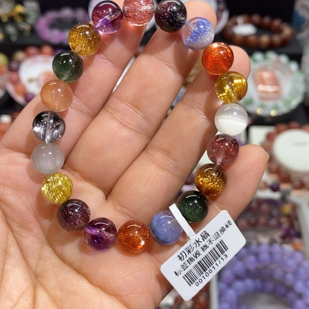 水晶手串未镶嵌多宝9