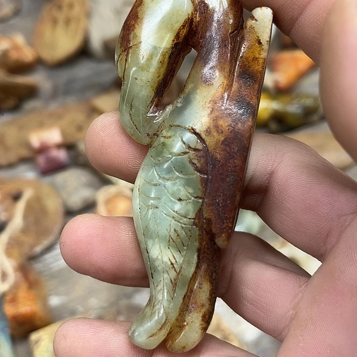 和田玉（糖玉）未镶嵌挂件