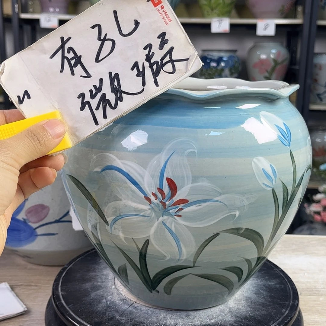 罐1xc景德镇陶瓷花盆