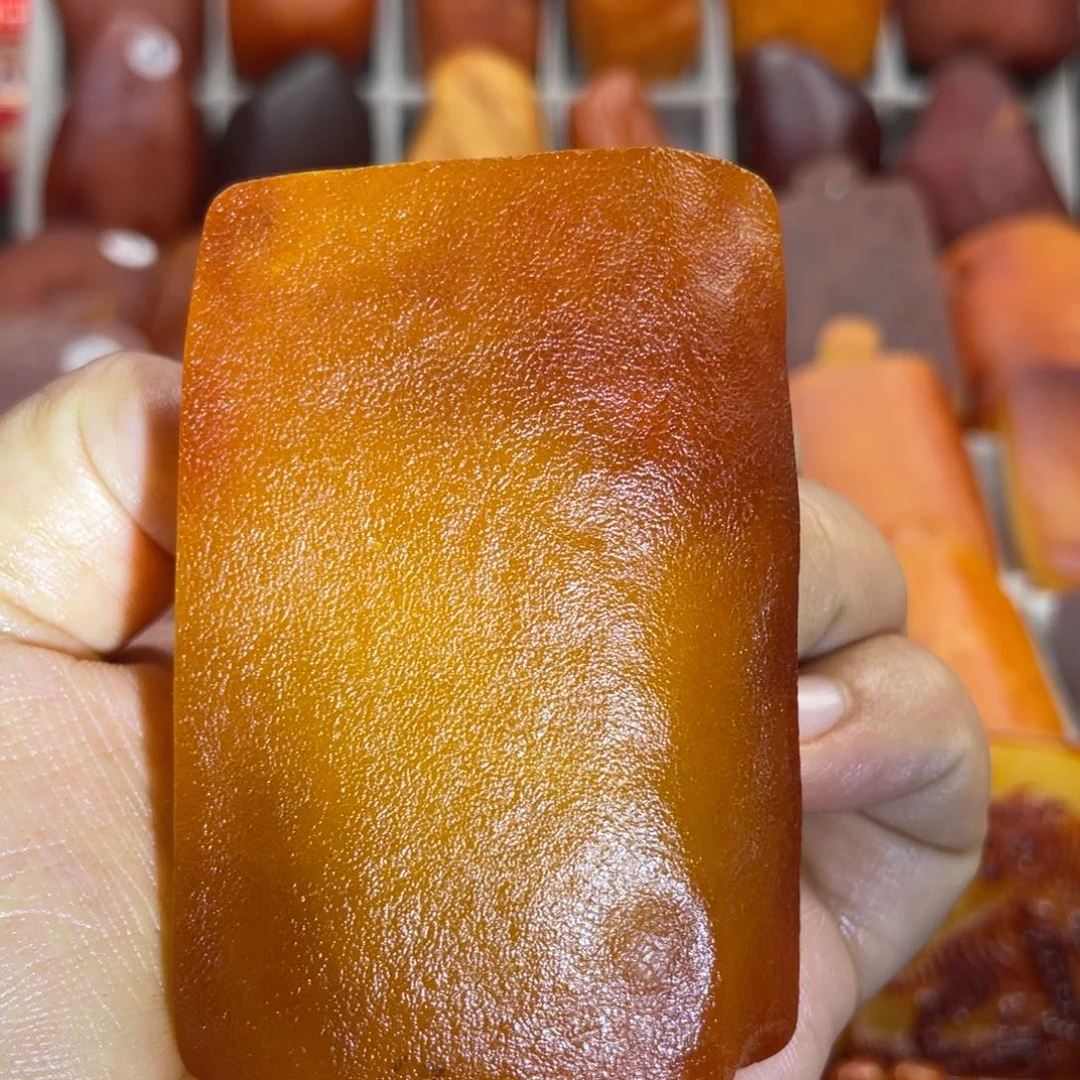 定制蜜蜡未镶嵌天然琥珀蜜蜡原石牌子