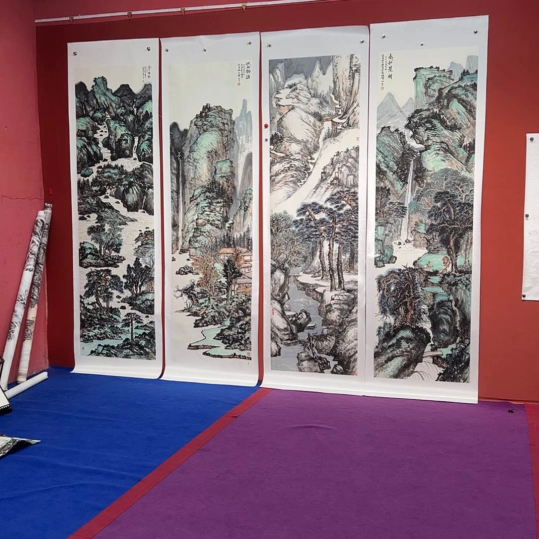 国画一*儿于庆浩画家作品