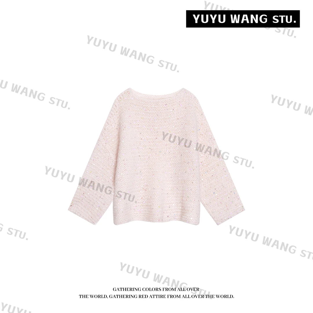 YUYU WANG【樱漫】粉色毛衣RBC2FD210
