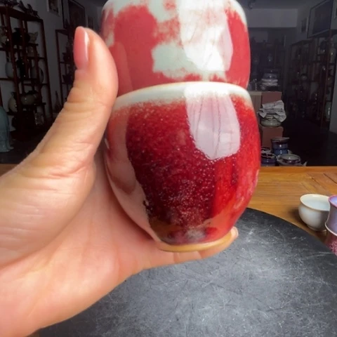 牛家钧窑钧瓷茶主人杯