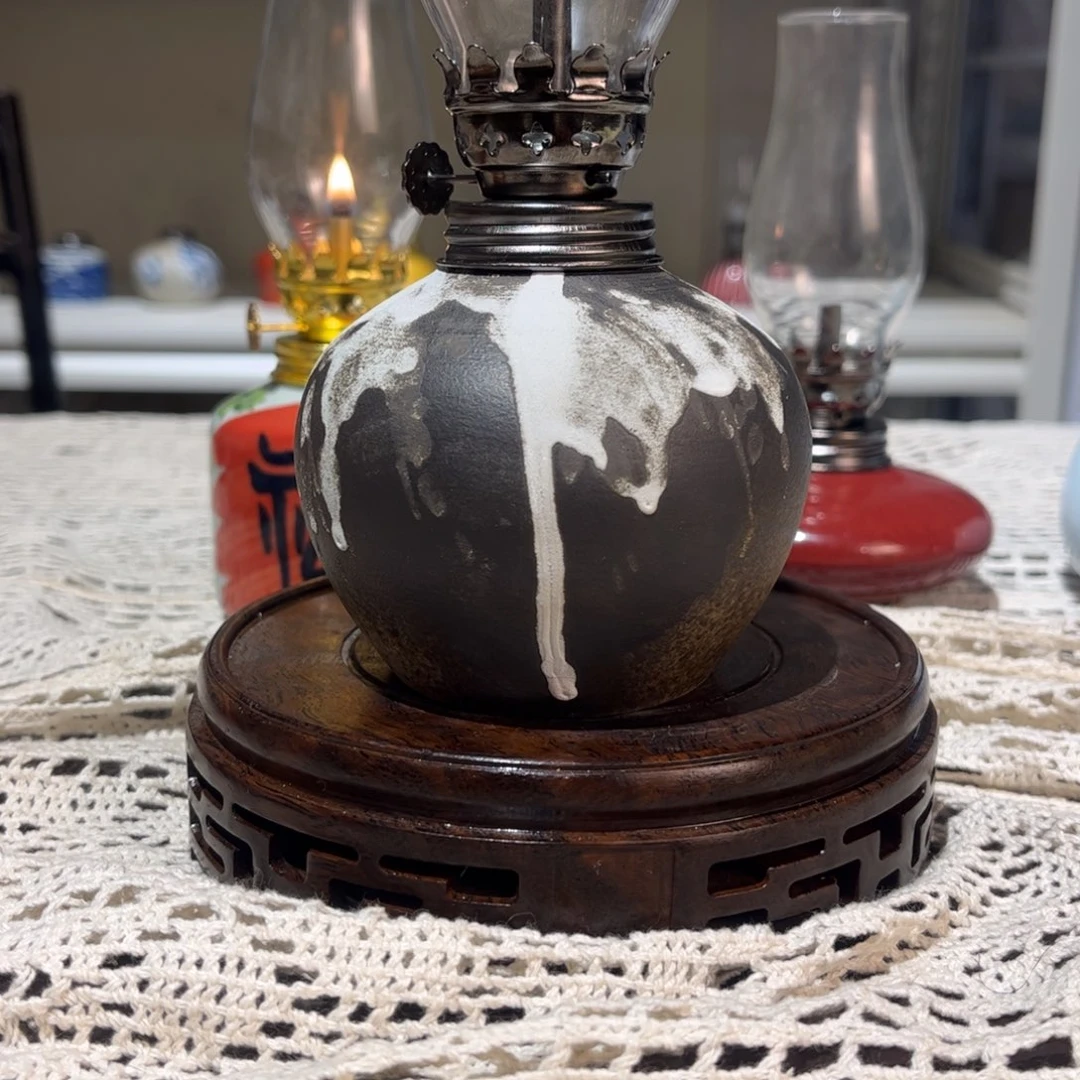 摆件景德镇陶瓷香薰灯