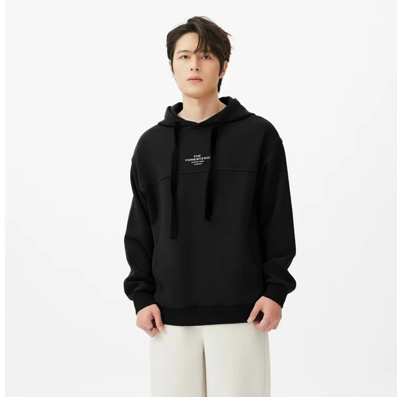 黑【送给女朋友的卫衣】2024秋冬宽松潮流百搭流行情侣款15574