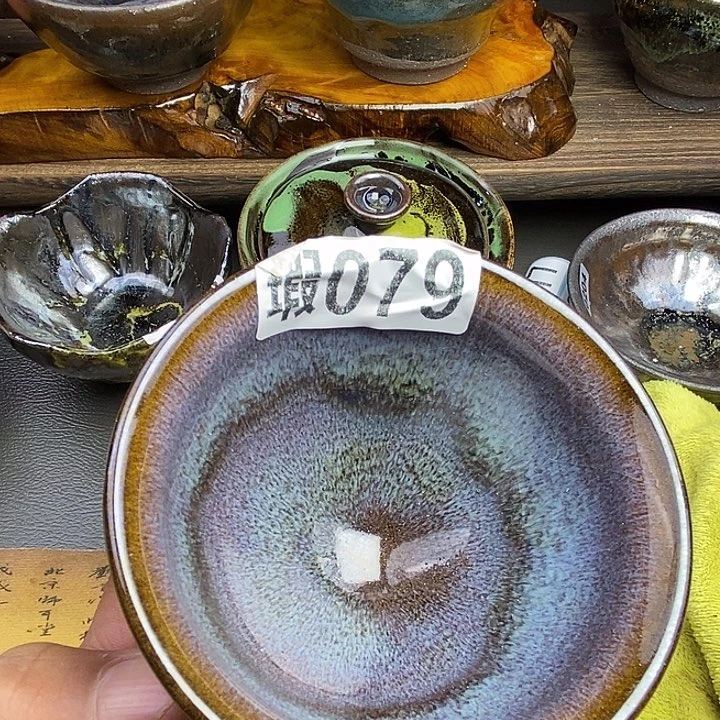 茶盏微瑕建盏主人杯子