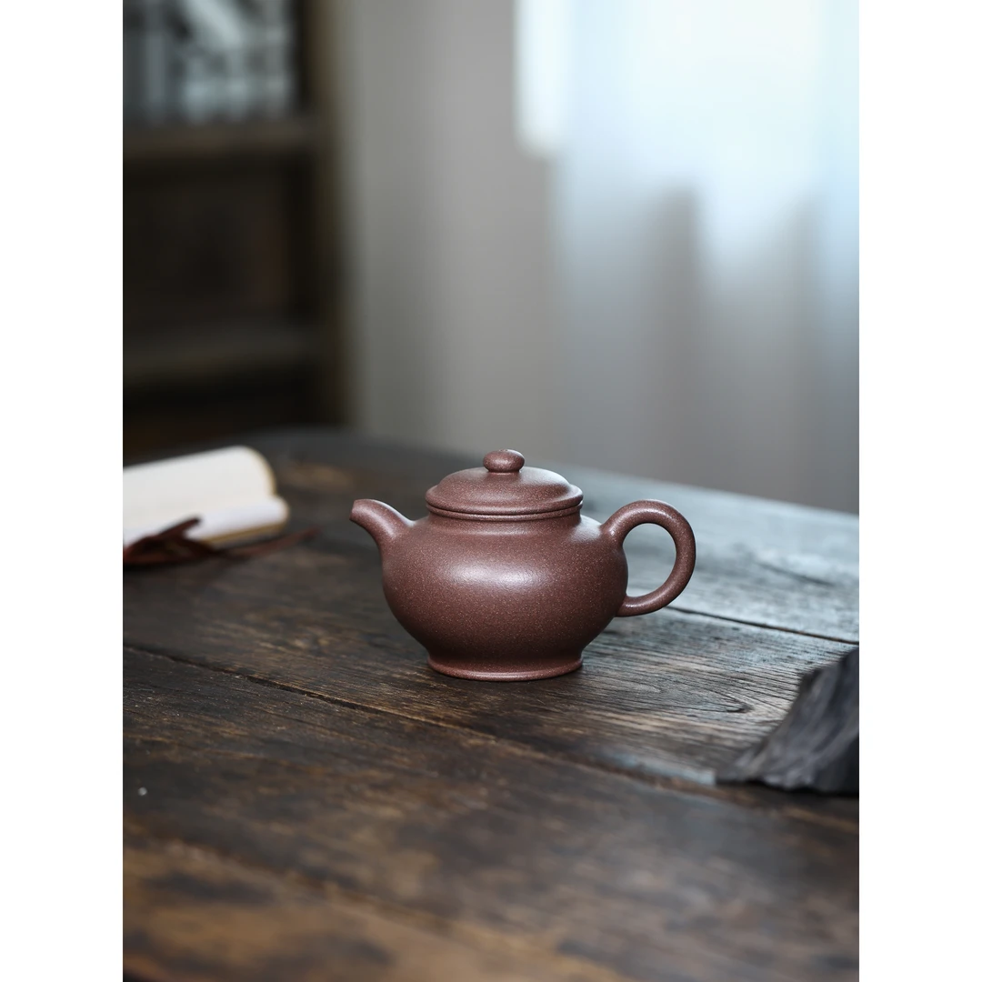 套组 金凤 掇只 桃花泥 容量：240cc正宗宜兴原矿纯手工紫砂壶
