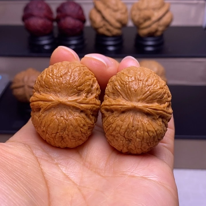 把件文玩核桃花生元宝38