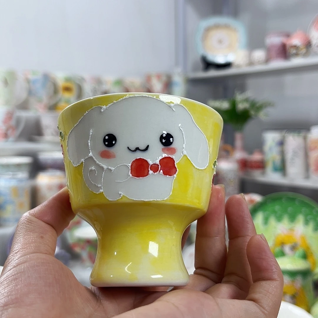 手绘高温釉下彩陶瓷