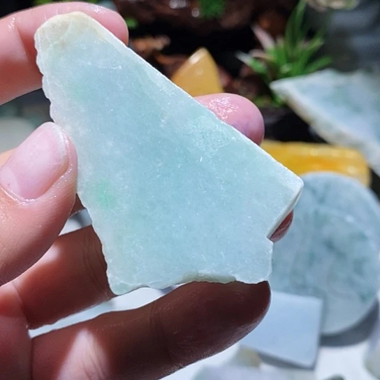 翡翠散珠边角料321