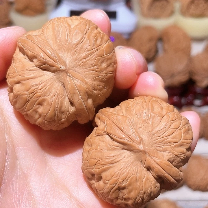 文玩核桃把件全品元宝42尺放漏款不退不换