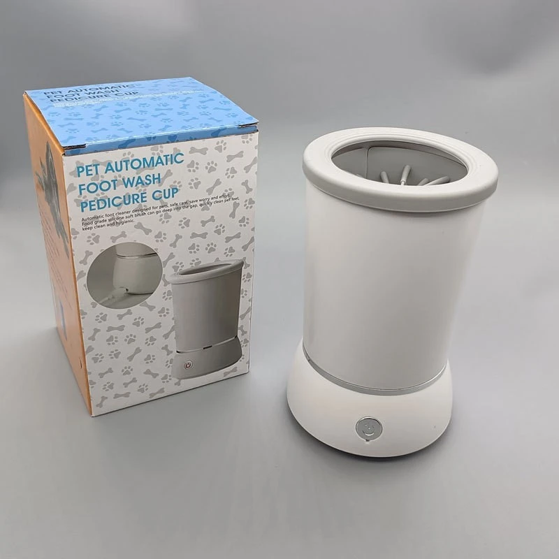 全新自动狗狗猫咪爪子清洁器 宠物生活用品电动洗爪器 宠物洗脚杯