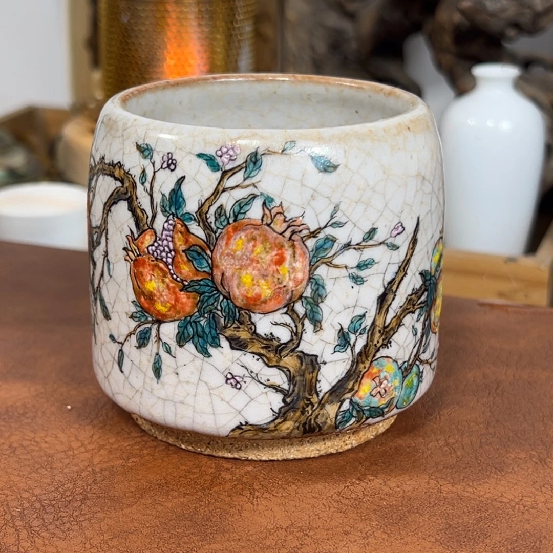 瓷杯子景德镇匠心窑原创手工工艺制作