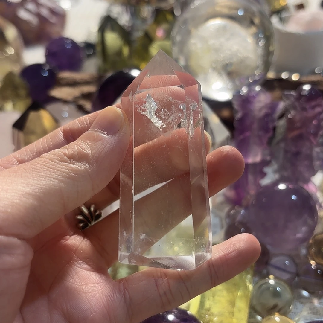 水晶未镶嵌珠宝半成品
