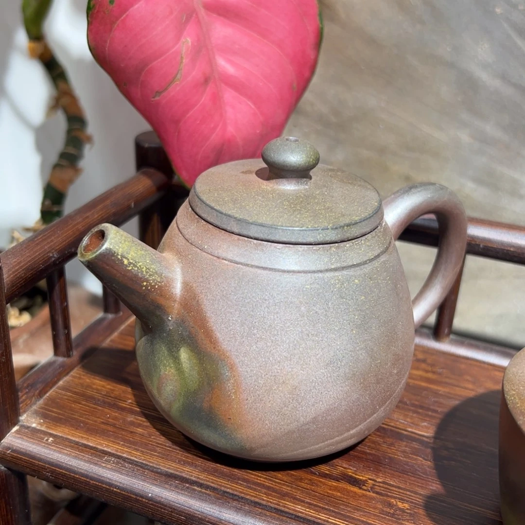 贵台龙窑柴烧茶壶137暴*熊