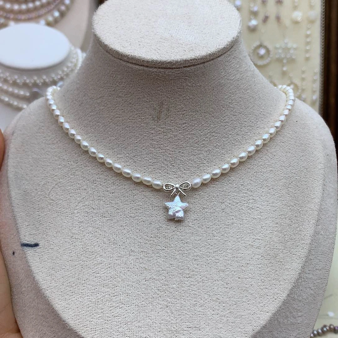 淡水珍珠未镶嵌项链