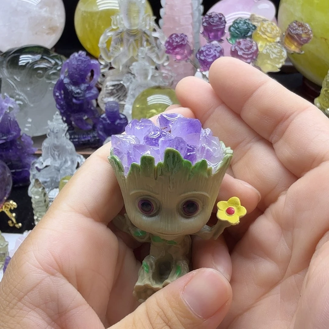 水晶摆件未镶嵌水晶