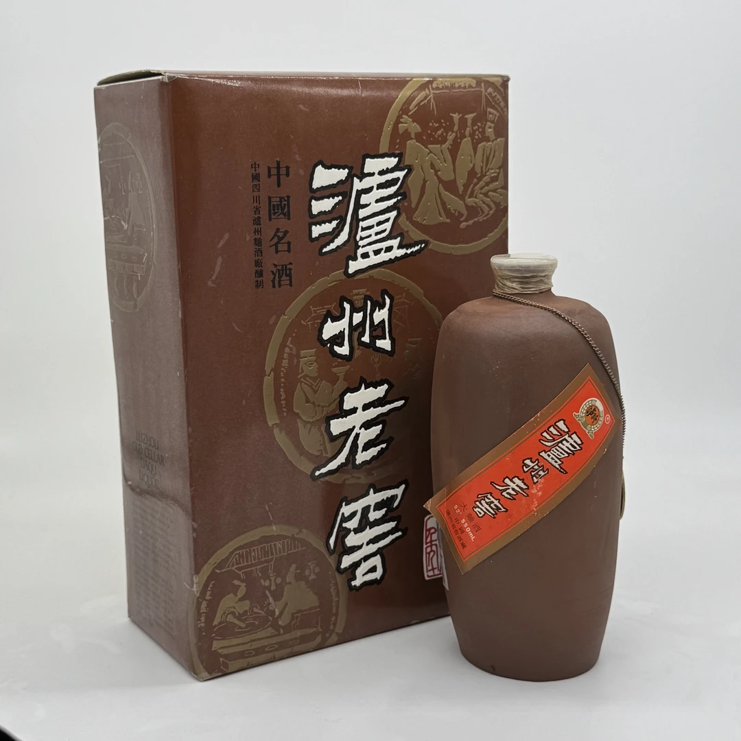 1988年泸州老窖大曲酒52度浓香型白酒550ml-- 5099