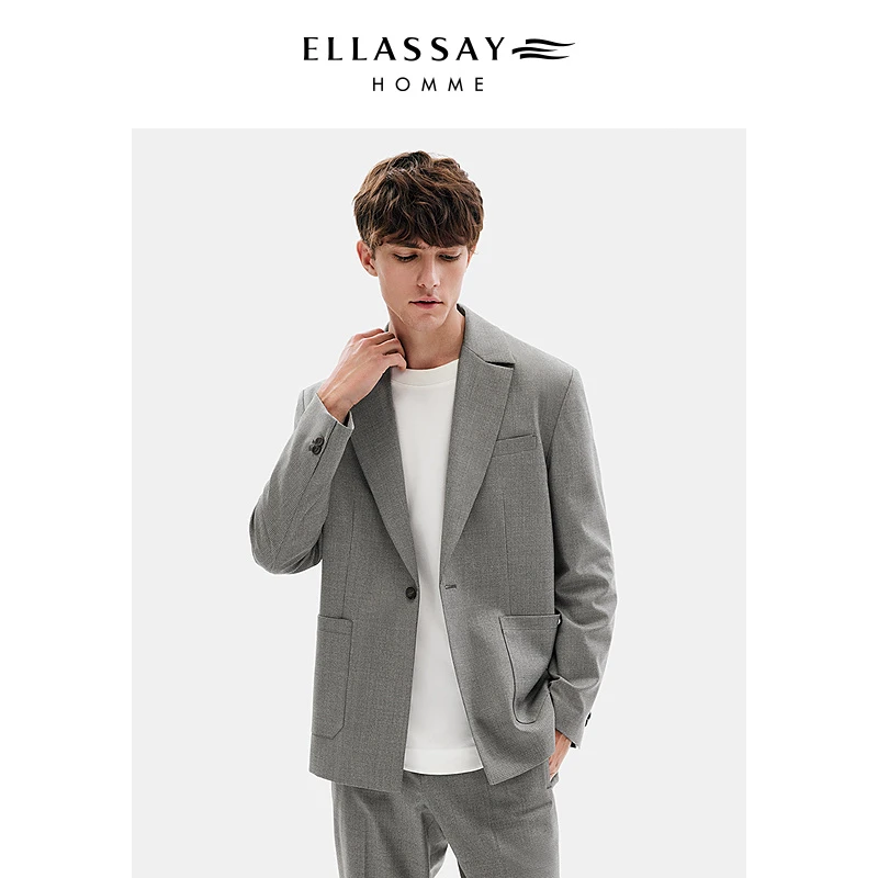 ELLASSAY歌力思男装25年春夏新款西装EME354T01600